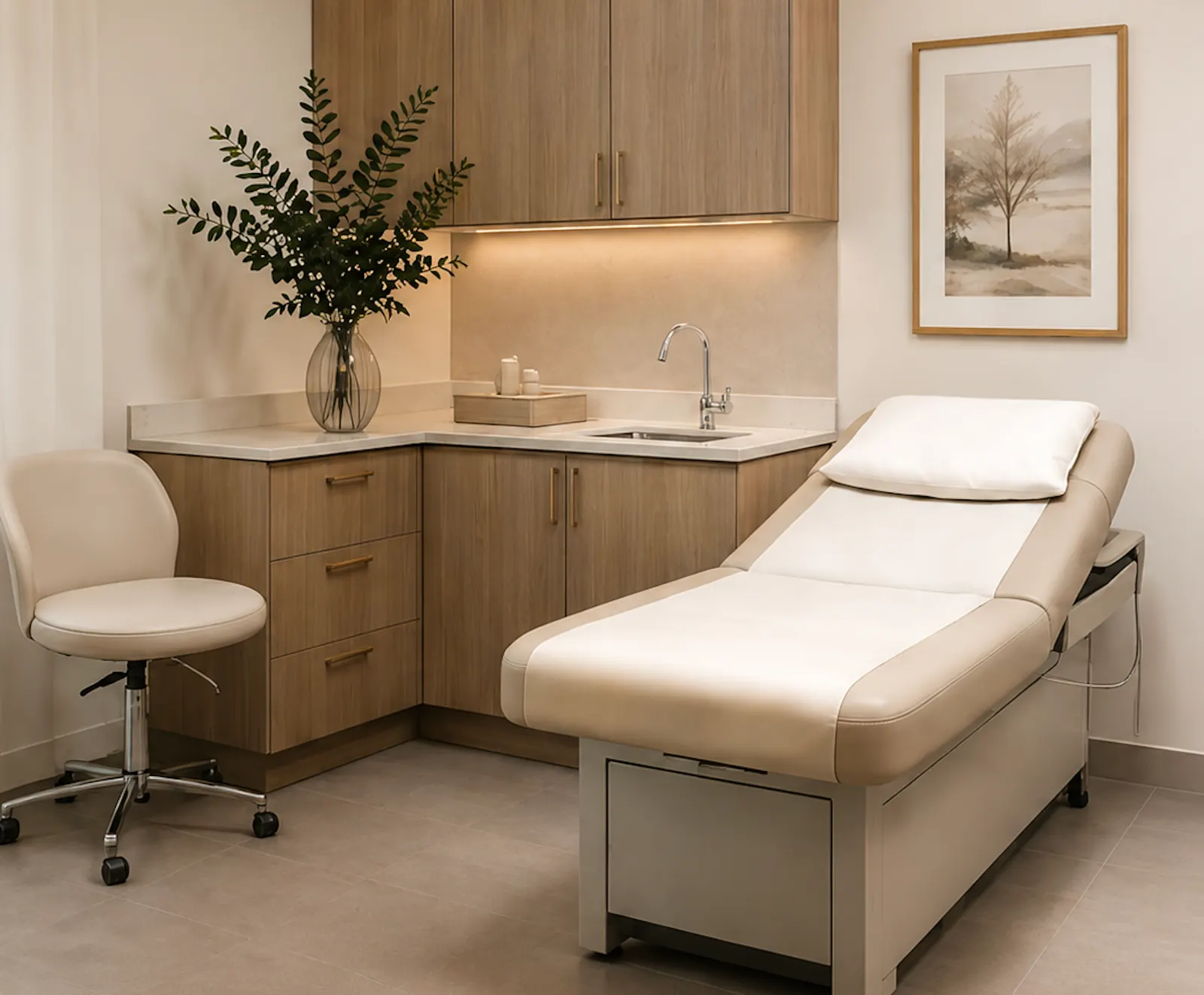 Treatment room at Station Medical